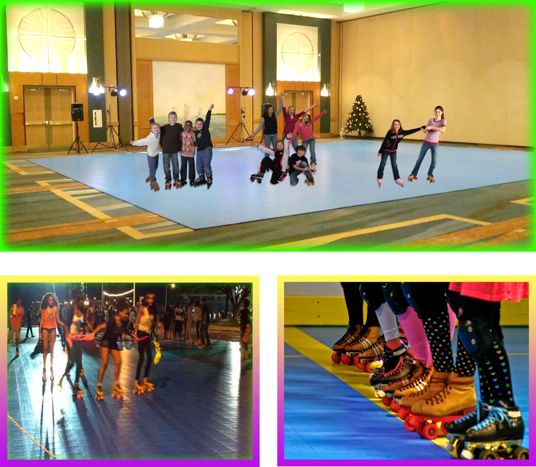 Iceless Ice Rink for EventsEntertainment Avenue